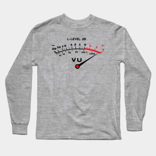 Volume VU Meter Long Sleeve T-Shirt